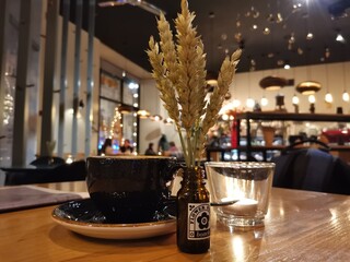 Interior of the cafe