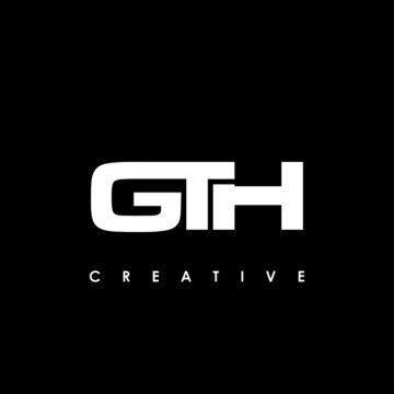 GTH Letter Initial Logo Design Template Vector Illustration