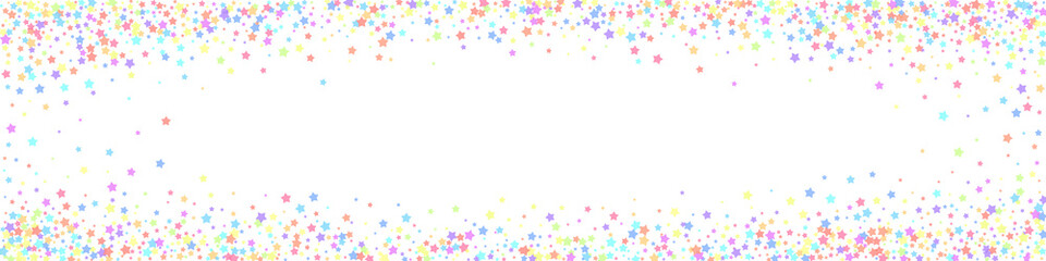 Festive outstanding confetti. Celebration stars. C