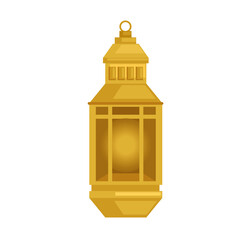golden lamp hanging