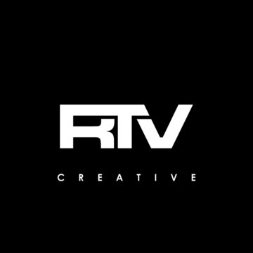 RTV Letter Initial Logo Design Template Vector Illustration