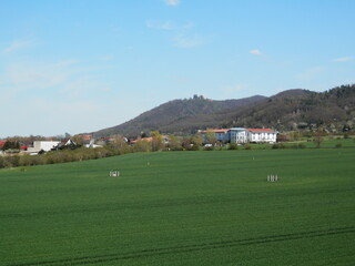 Eine Wanderung am Stausee Kelbra in der Nähe vom Kyffhäuser Denkmal