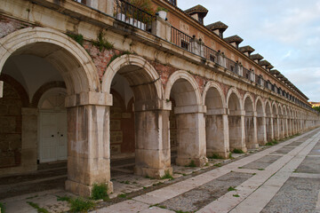 Fototapeta na wymiar budynki zabytek architektura stare aranjuez 