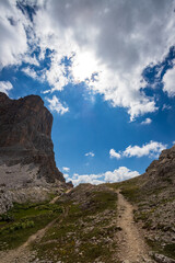 Fototapeta premium Monte Averau dalla forcella Averau - Dolomiti