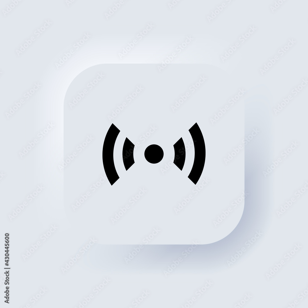 Poster wireless and wifi icon. wi-fi signal symbol. wifi wireless icon visualization signal. remote interne