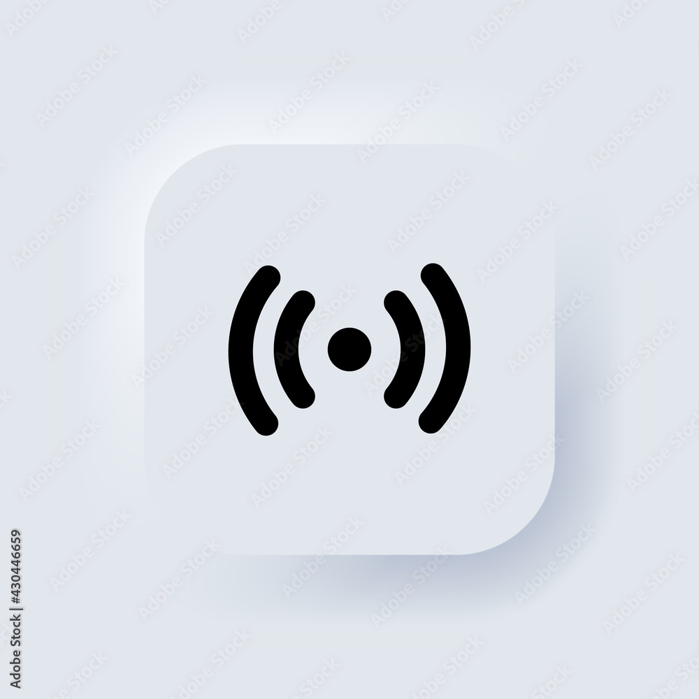 Poster wireless and wifi icon. wi-fi signal symbol. wifi wireless icon visualization signal. remote interne