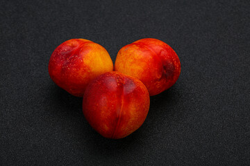 Fototapeta na wymiar Ripe sweet tasty Nectarine fruit