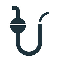 Plumbing Pipes Colored Vector Icon