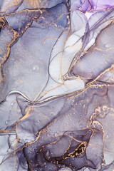 Alcohol ink art.Mixing liquid paints. Modern, abstract colorful background, wallpaper. Marble texture.Translucent colors