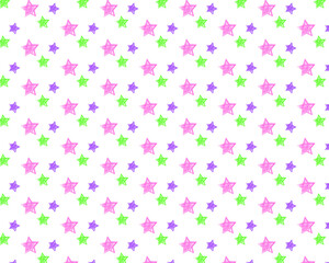 Stars Abstract geometric seamless pattern. Pattern Background