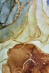 Alcohol ink art.Mixing liquid paints. Modern, abstract colorful background, wallpaper. Marble texture.Translucent colors