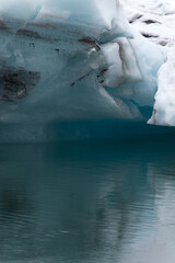 Icebergs of the Jökulsárlón glacier. Iceland