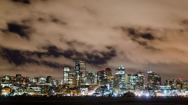 South Lake Union Seattle Timelapse From Gasworks Park