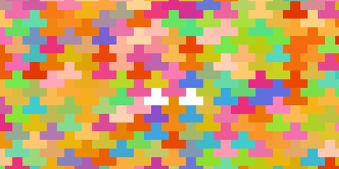 Light Multicolor vector texture in rectangular style.