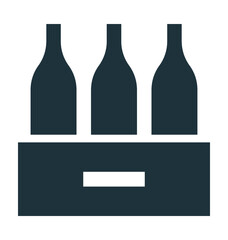 Beer Crate Vector Icon