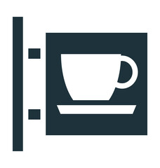 Coffeeshop Vector Icon 