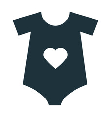 Heart Shirt Vector Icon