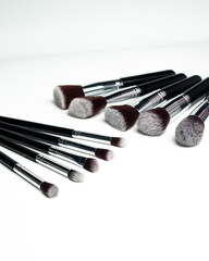 fotografía de producto , brochas de maquillaje 