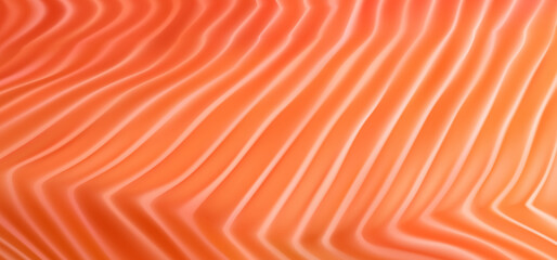 Natural Atlantic Norwegian Salmon Fillet Texture Pattern © ange1011