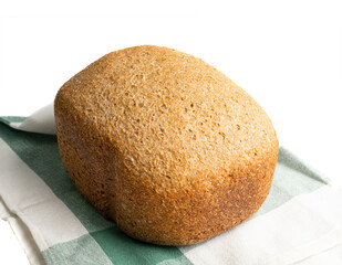 Homemade Whole Grain Bread, Freshly Baked Wholegrain Loaf Bun