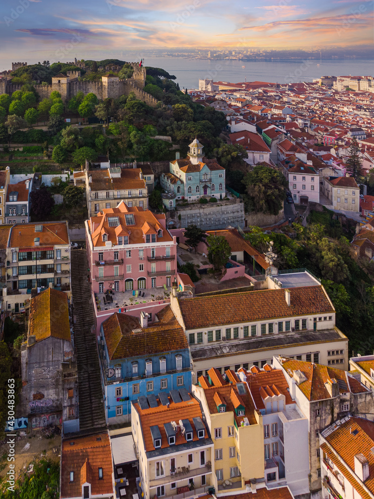 Wall mural Castelo de S. Jorge