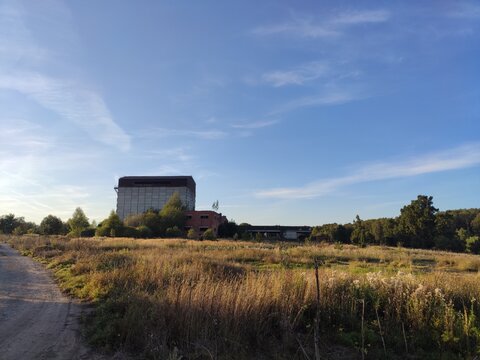 barn and silo