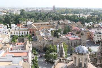 Obraz premium Vue aérienne de Séville en Espagne