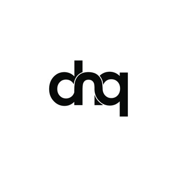 dnq letter original monogram logo design