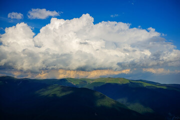 Clouds Above Mountains