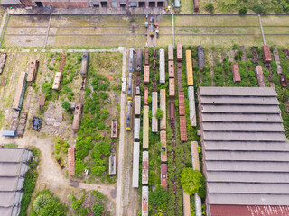 Taller de trenes, Barrio Peñarol, Uruguay