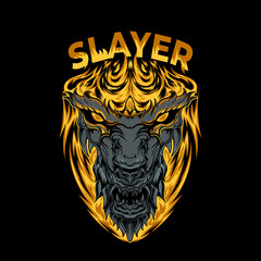 The Slayer vector illustration