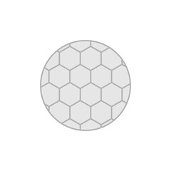 mini soccer ball icon vector sign symbol