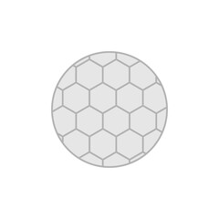 mini soccer ball icon vector sign symbol