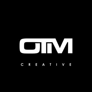 OTM Letter Initial Logo Design Template Vector Illustration