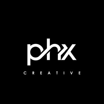 PHX Letter Initial Logo Design Template Vector Illustration