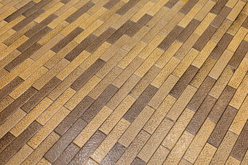Corridor floor grid pattern texture