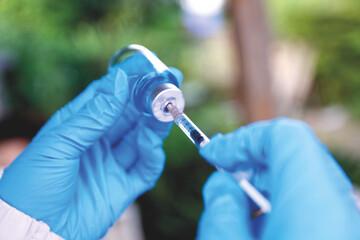 doctor with syringe