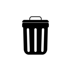 Recycle bin icon. Trash Can icon vector illustration