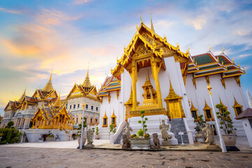 The Grand Palace built in 1782, made up of numerous buildings, halls, pavilions set around open lawns, gardens and courtyards