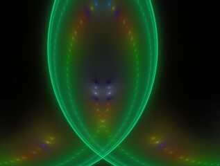 Fototapeta premium Imaginatory fractal background generated Image