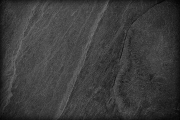 Dark grey black slate background or texture.