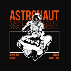 t shirt astronaut artwork