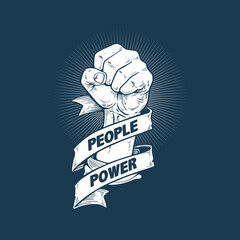 people power art design