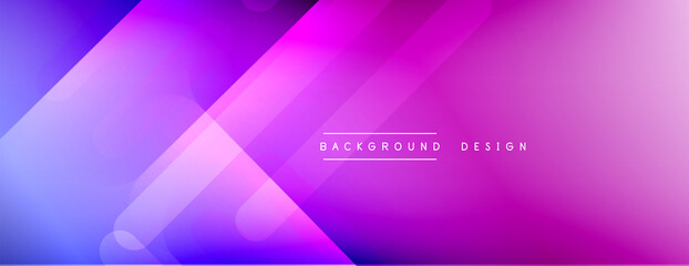 Dynamic lines abstract background. 3D shadow effects and fluid gradients. Modern overlapping forms