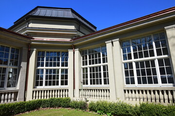 Neoklassizistischer Pavilion im Kurpark von Bad Eilsen