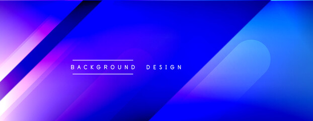 Dynamic lines abstract background. 3D shadow effects and fluid gradients. Modern overlapping forms