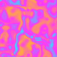Pink yellow blue clouds fluid abstract background