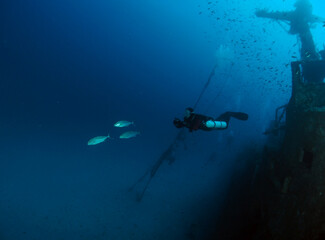 Obraz premium Scuba Diving Malta Gozo Comino