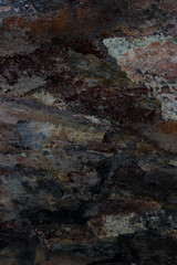 Dark grey black slate background or texture.