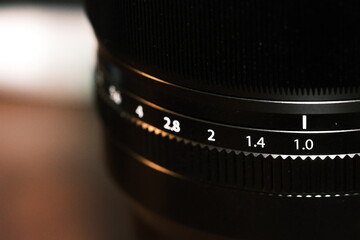 A greatest aperture 50mm lens from Fujifilm.